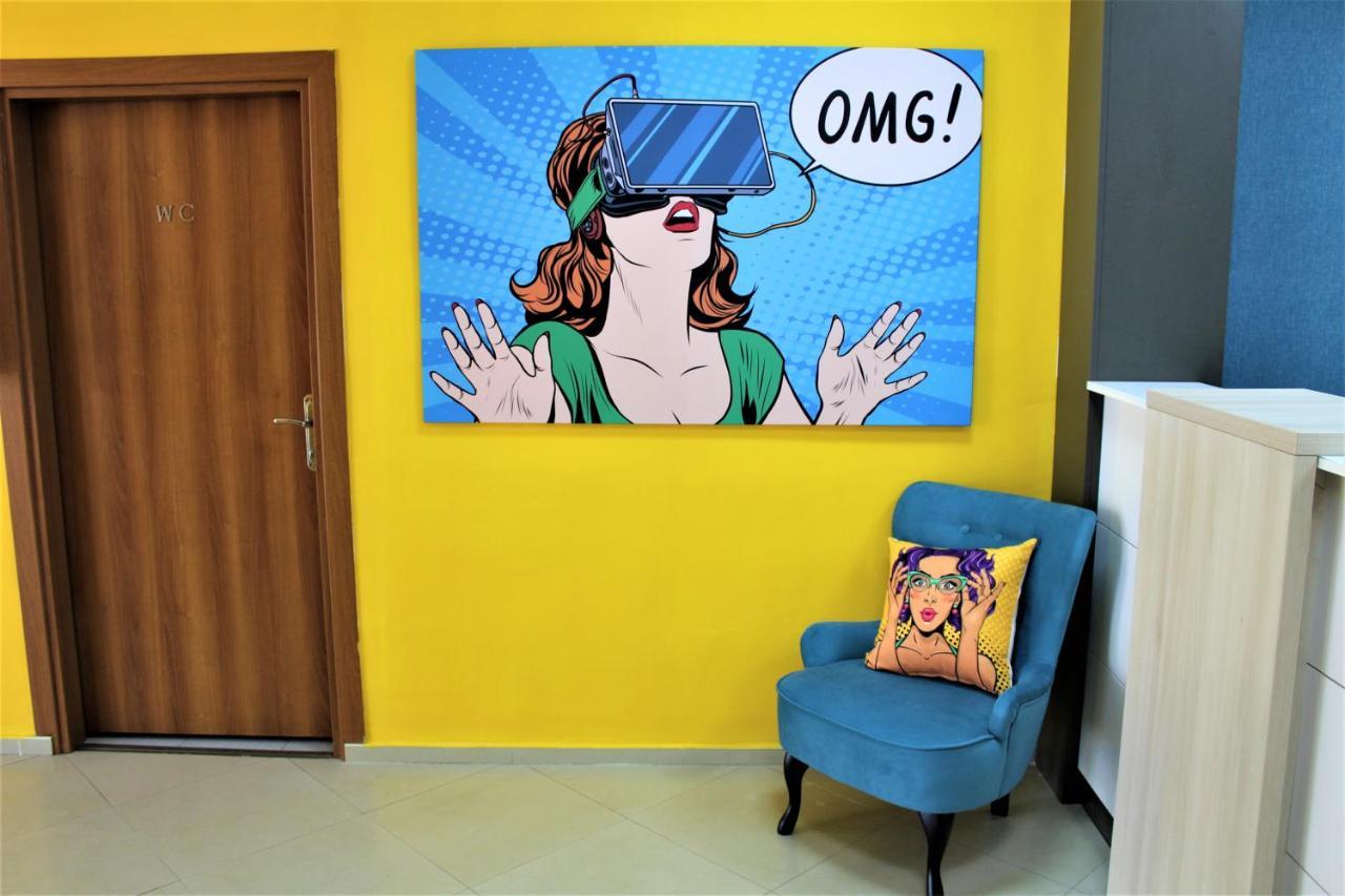 Pop Art Hotel Primorsko Esterno foto